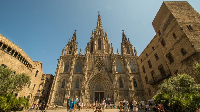 Cathedral de Saint Eulalia Barcelona