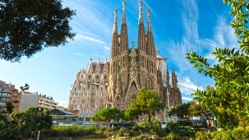 La Sagrada Familia - Barcelona La Sagrada Familia - Barcelona