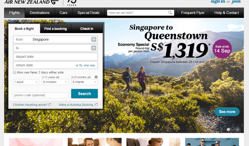 Photo by: Air New Zealand