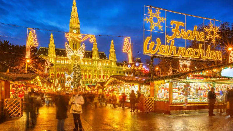 Christmas Market Vienna Austria