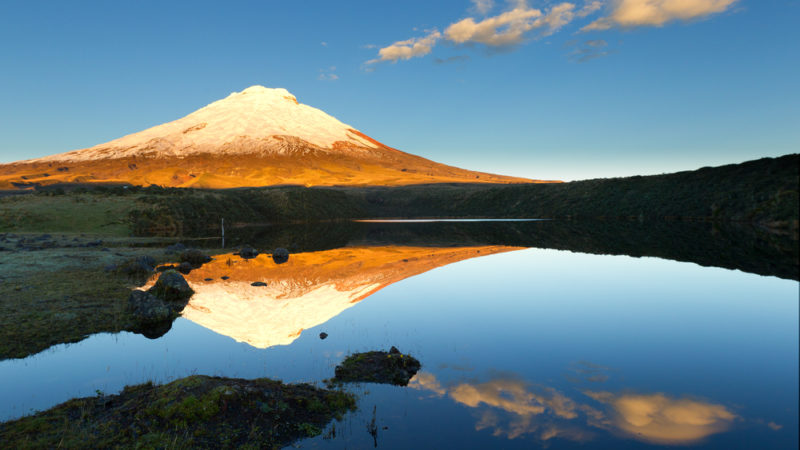 Cotopaxi church