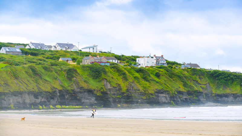 Bundoran, Ireland surfing