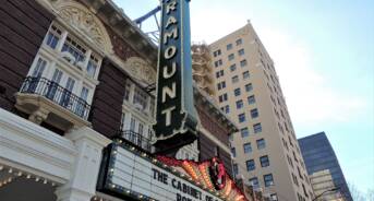 Movie Theater Signage in Austin Texas